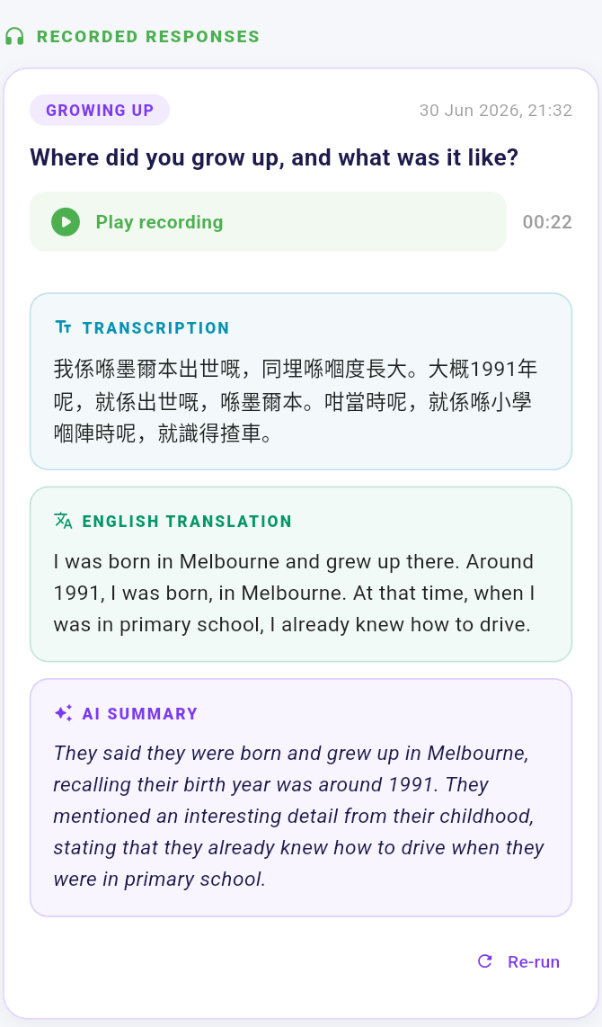 AI-Powered Memory Prompts